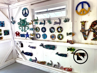 Mosaic art gallery walls